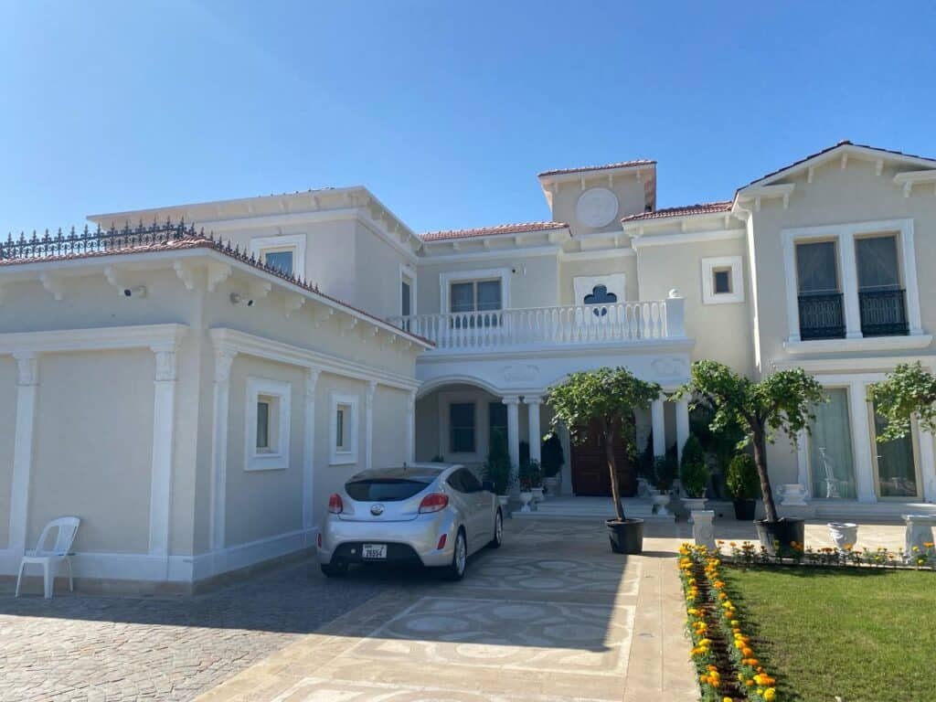 Villa Jumeirah Island Front Elevation