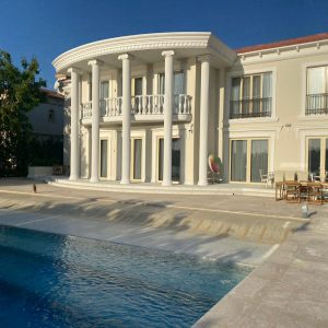 Villa Jumeirah Island Back Elevation